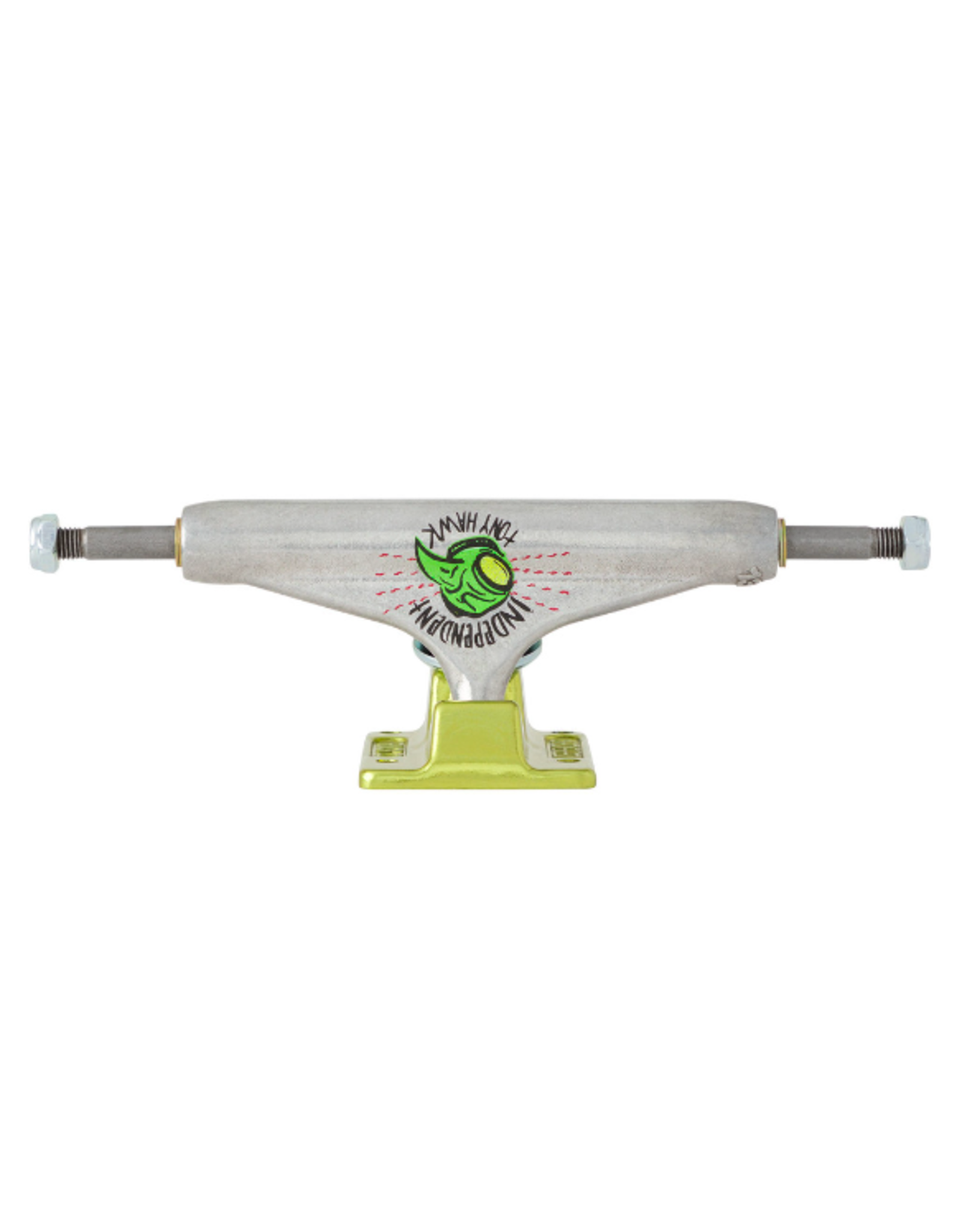Independent Stage 11 Hawk Transmission Forged Hollow Trucks Silver/Green 149