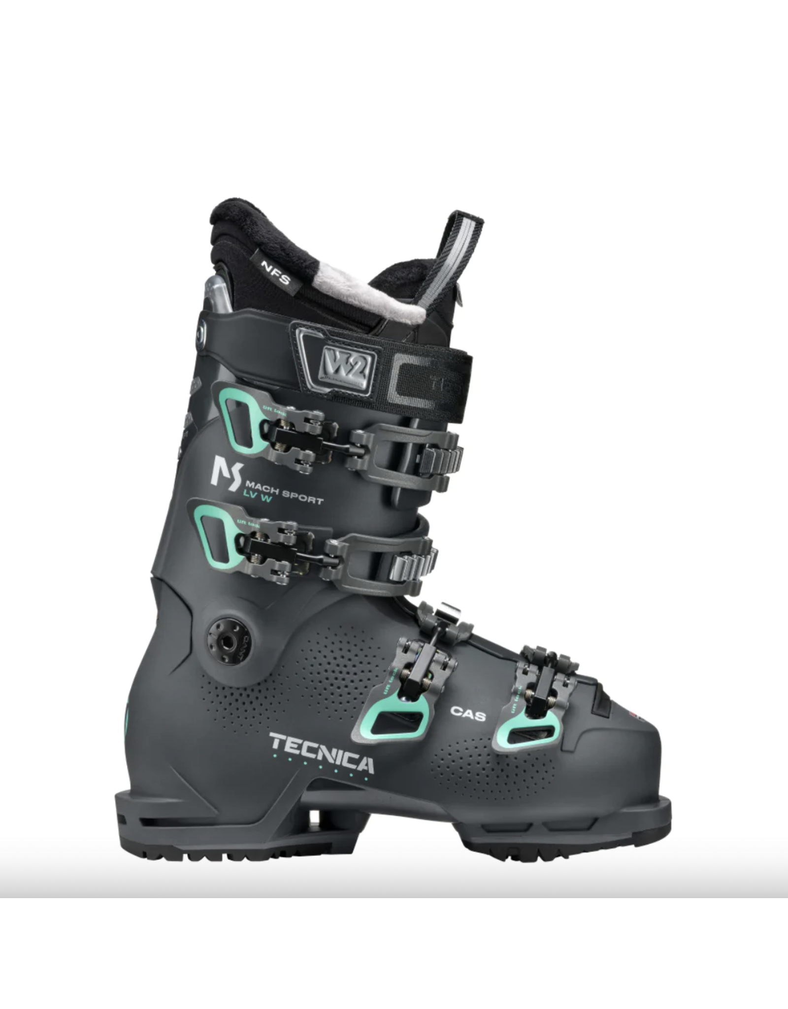 Tecnica Women's Mach Sport LV 85 GW Ski Boots Graphite 2023