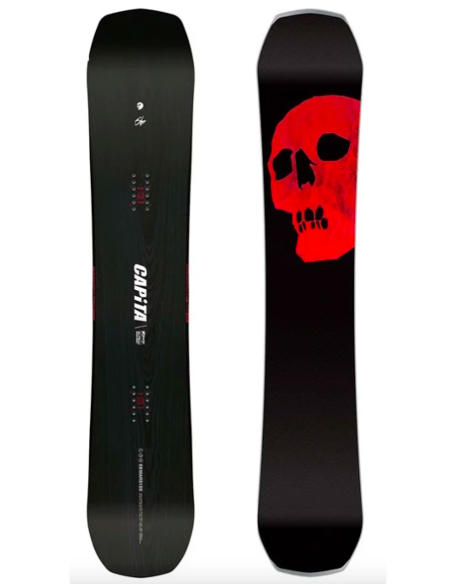Capita Men's Black Snowboard Of Death Snowboard 2023
