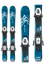 Salomon Salomon L QST Jr XS Skis with C5 GW J75 Ski Bindings 2024