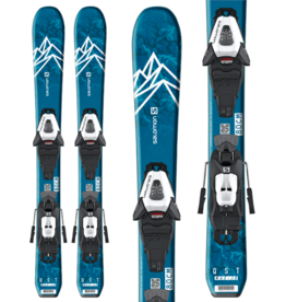 Salomon Salomon L QST Jr XS Skis with C5 GW J75 Ski Bindings 2024