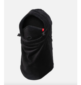 Airhole Airhood Junior Milk Fleece Face Mask Black 2023