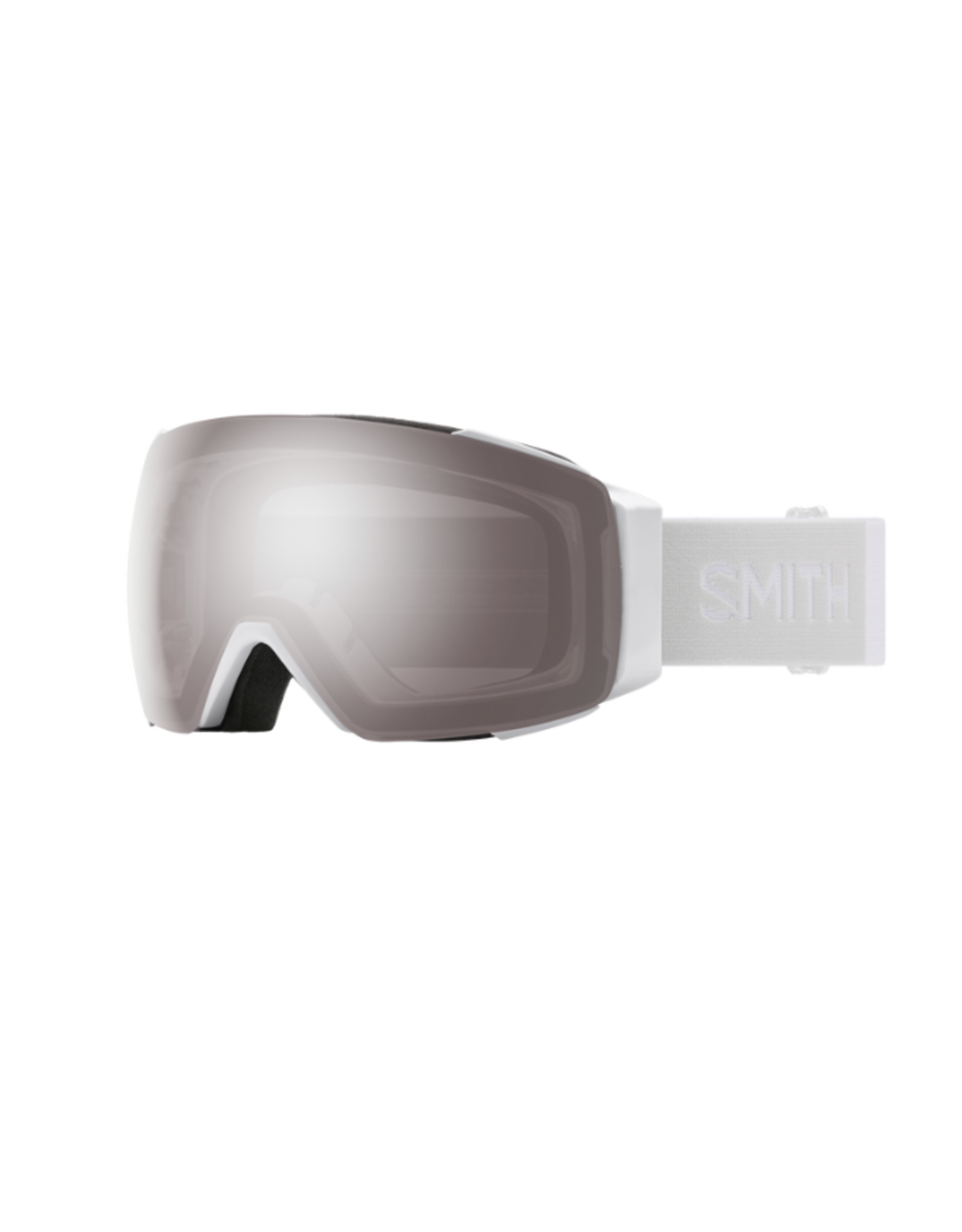 SMITH Smith I/O MAG White Vapor Goggles+ChromaPop Sun Platinum Mirror/ChromaPop Storm Blue Sensor Mirror Lens 2023