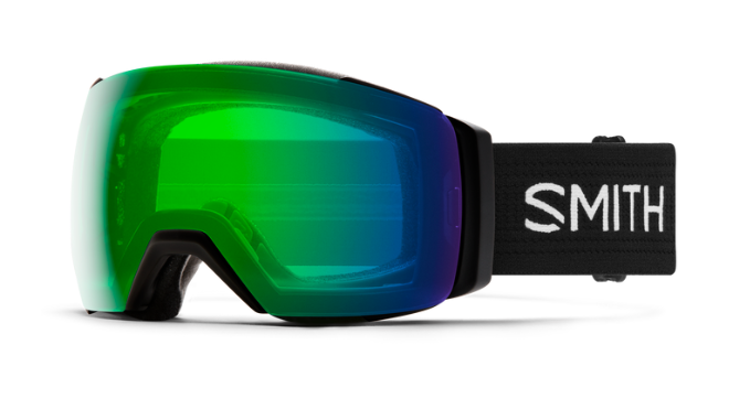 Smith I/O MAG Black Goggles+ChromaPop Everyday Green Mirror+