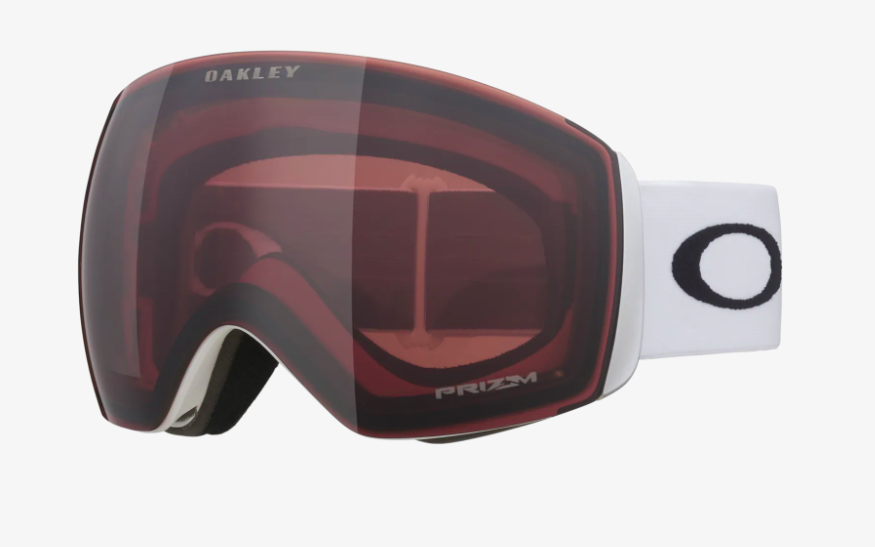 Oakley Flight Deck M Matte White Goggles+Prizm Garnet Lens 2023 - Coastal  Riders