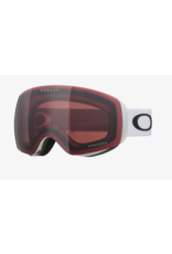 Oakley Flight Deck L Matte White Goggles+Prizm Garnet Lens 2023