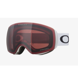 Oakley Flight Deck L Matte White Goggles+Prizm Garnet Lens 2023