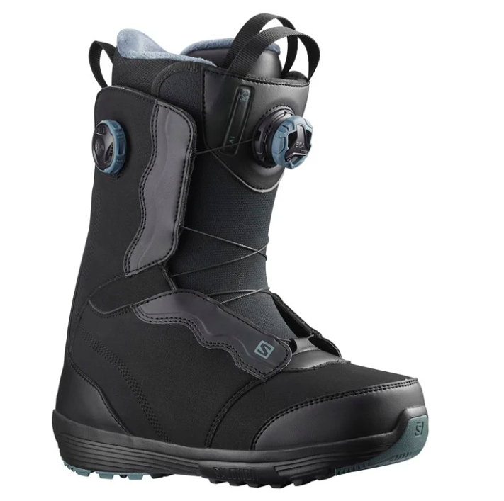 Salomon Women's Ivy Boa SJ Snowboard Boots Black 2023