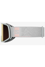 Salomon Lo Fi Sigma Wrought Iron Goggles+Sigma Silver Pink Lens 2023