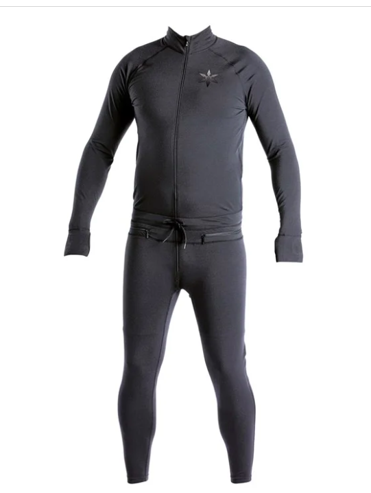 Airblaster Men's Hoodless Ninja Suit Black 2023 Coastal Riders