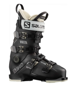 Salomon Men's Alp. S/Pro 100 GW Ski Boots Black/Belluga/Dark Silver Metallics 2023