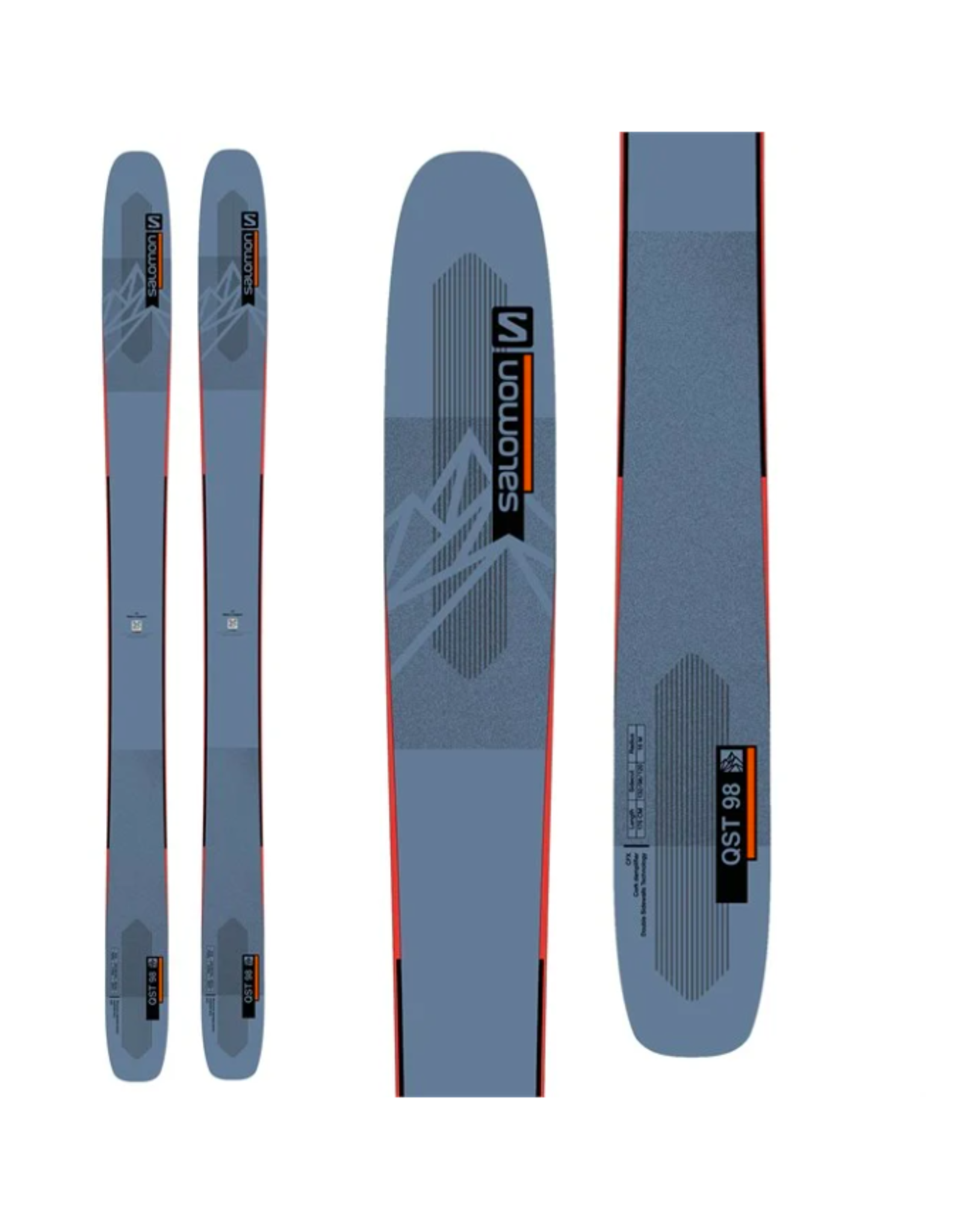Salomon Men's QST 98 Skis 2023