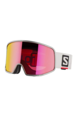 Salomon Lo Fi White Goggles+Sigma Poppy Red Lens 2023