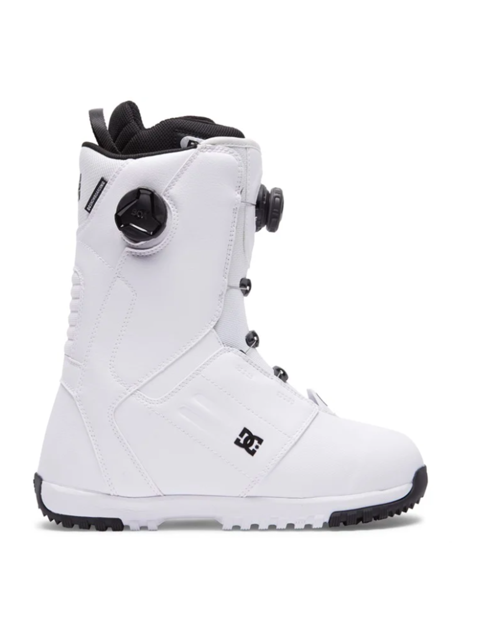 DC DC Men's Control Boa Snowboard Boots White/White/Black 2023