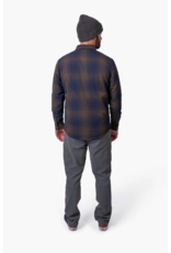 FLYLOW Flylow Men's Sinclair Insulated Flannel Shirt Mercury/Black