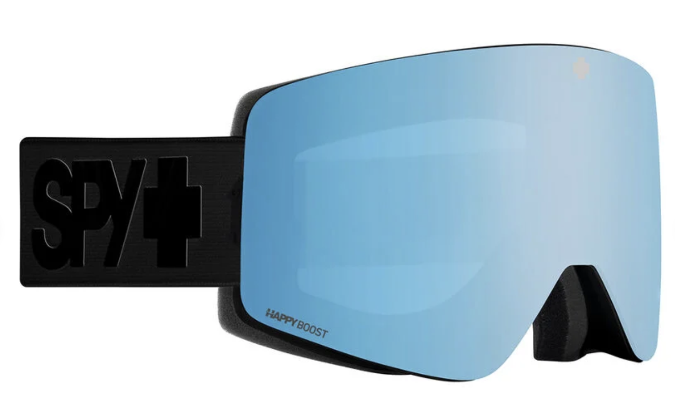 Spy Marauder Elite AF Matte Black Goggles with Happy Boost Bronze Happy  Blue Spectra Mirror+Super Happy LL Gray Green Red Spectra Mirror Lens 2023