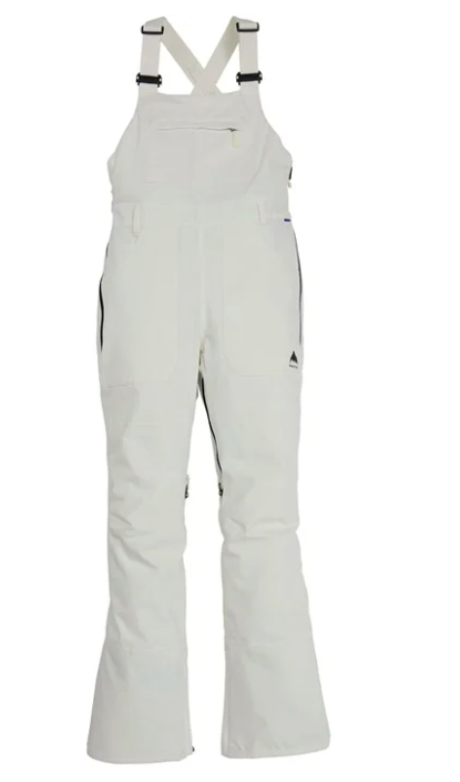 Burton Women's Avalon GORE-TEX 2L Bib Pants Stout White - Industry Skate &  Snow