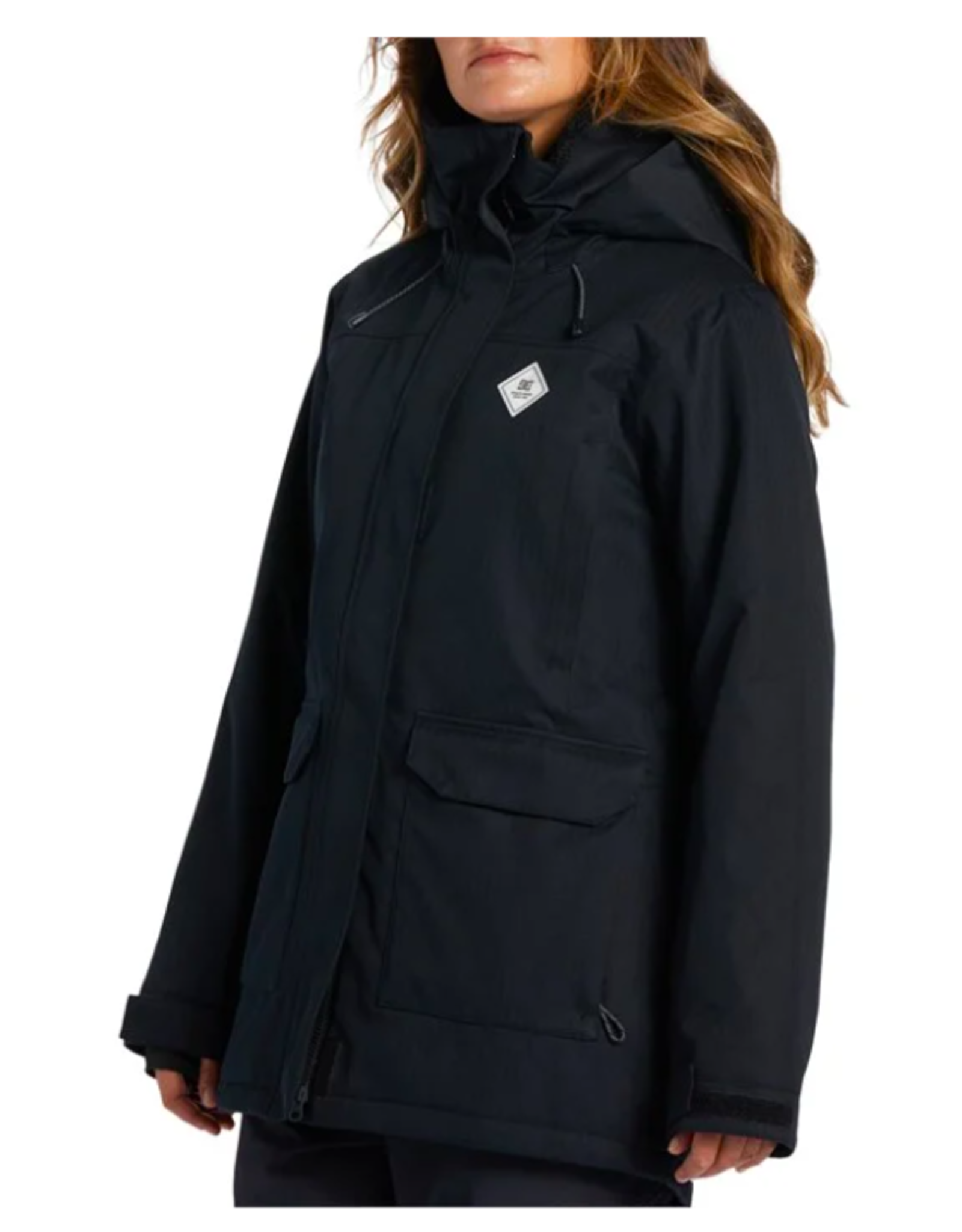 DC DC Women's Phoenix Parka Jacket Black 2024