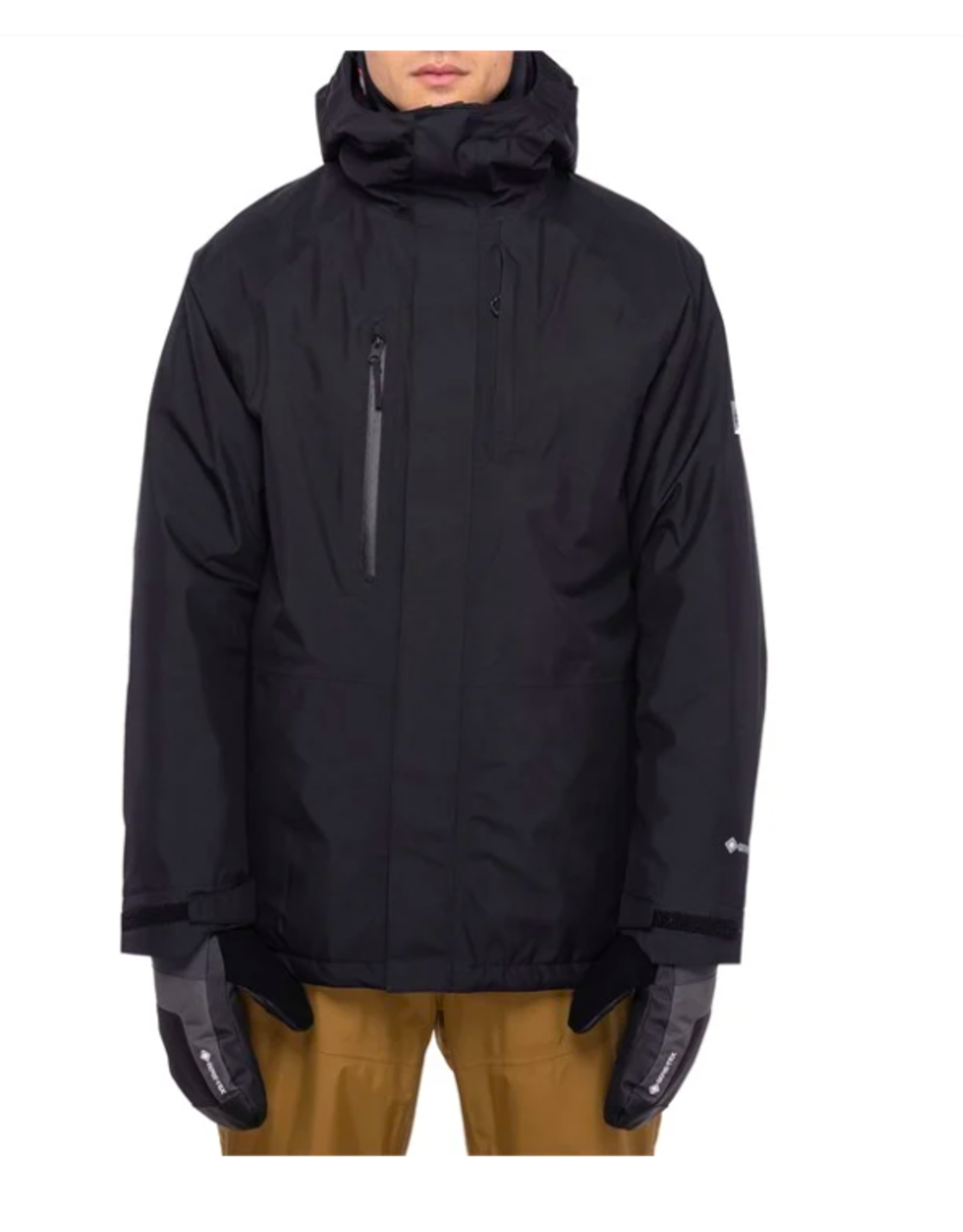 686 Men's Gore-Tex Core Insulated Jacket Black 2024 - Coastal Riders