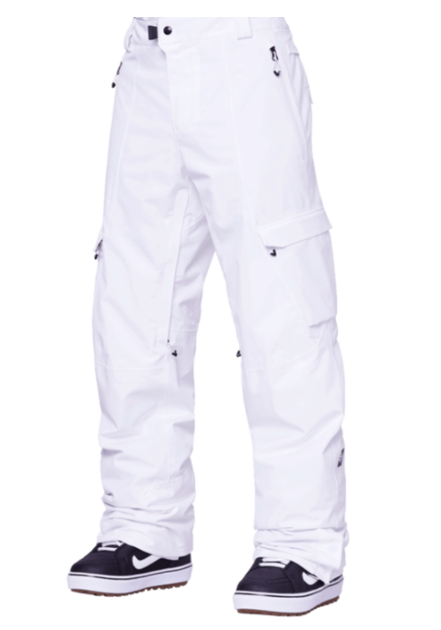 686 Men's Quantum Thermagraph Pants White 2024 - Coastal Riders