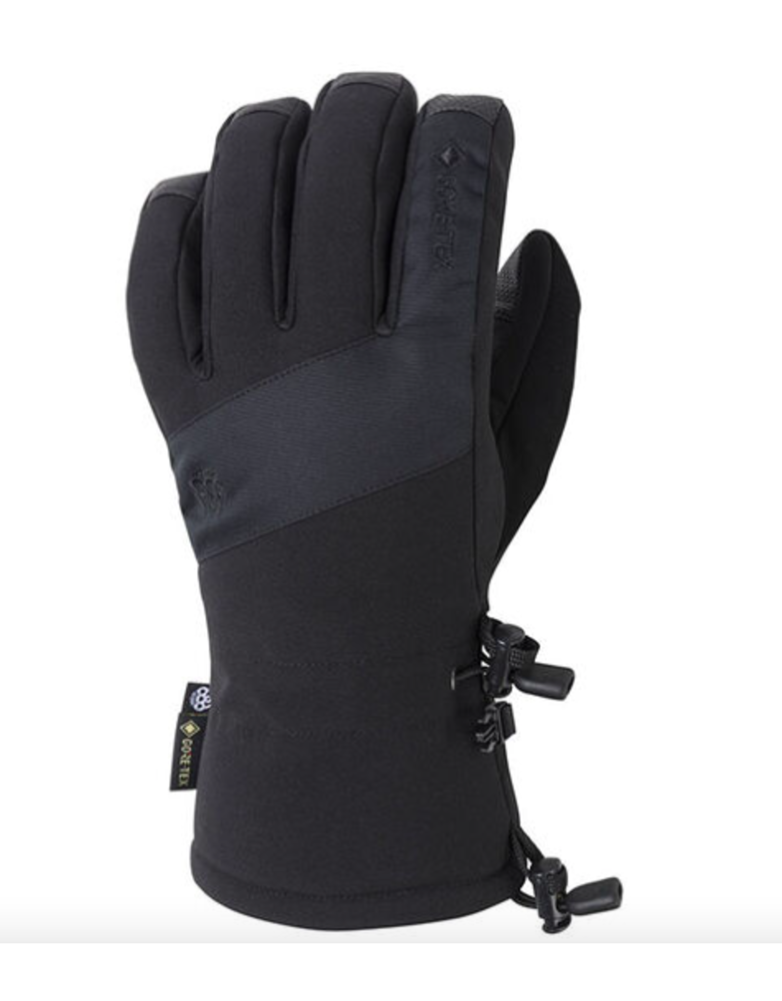 686 Men's Gore-Tex Linear Under Cuff Gloves Black 2024