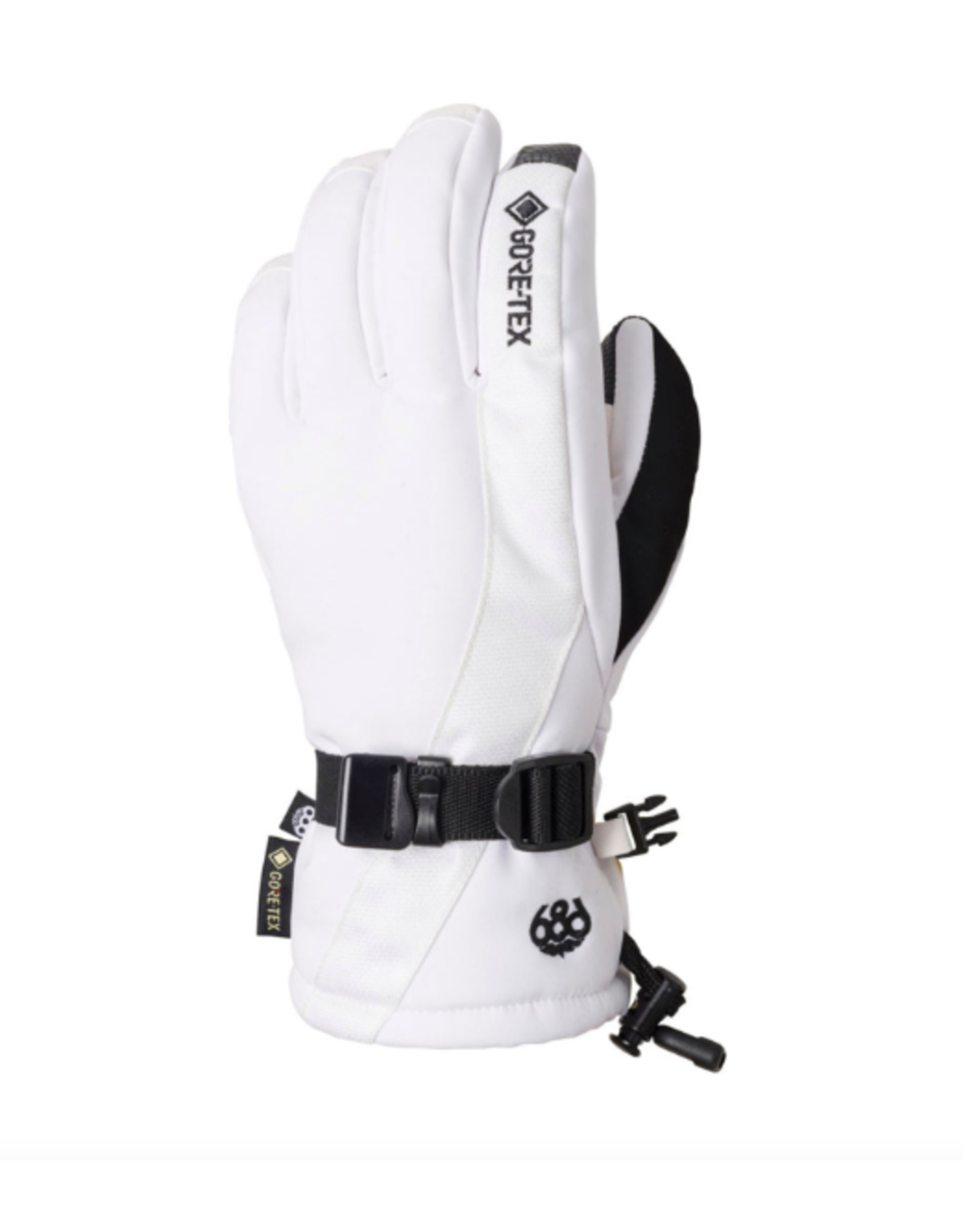 686 Women's Gore-Tex Linear Gloves White 2024