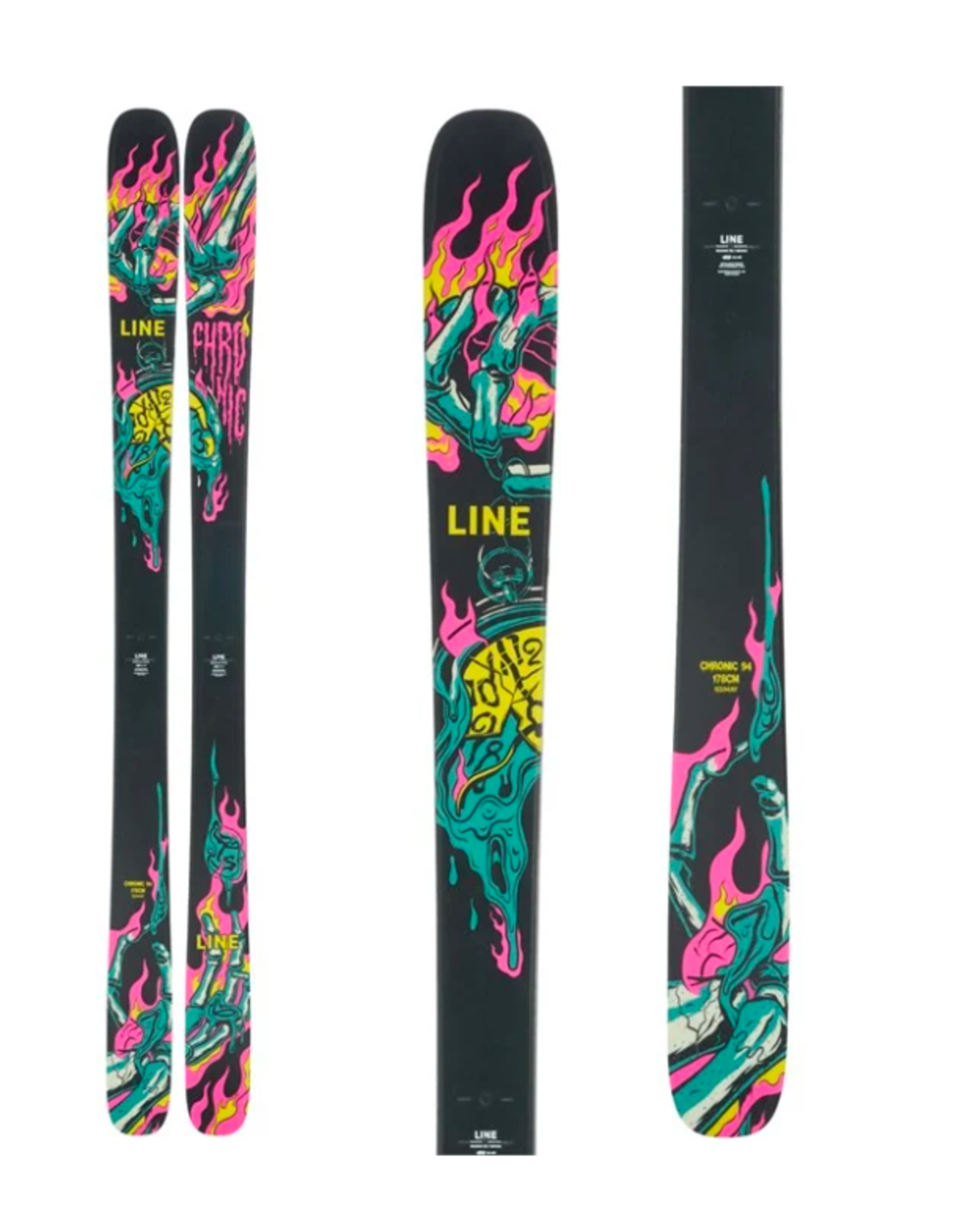 Line Men's Chronic 94 Skis 2024