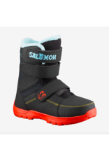 Salomon Kid's Whipstar Snowboard Boots Black/White 2024