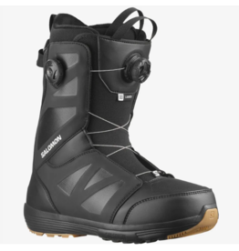 Salomon Men's Launch Boa SJ Snowboard Boots Black/White 2024