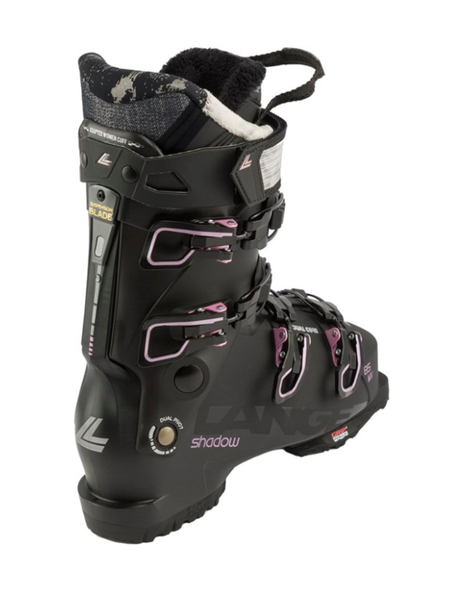 Lange Women's Shadow 85 MV GW Ski Boots Black 2024