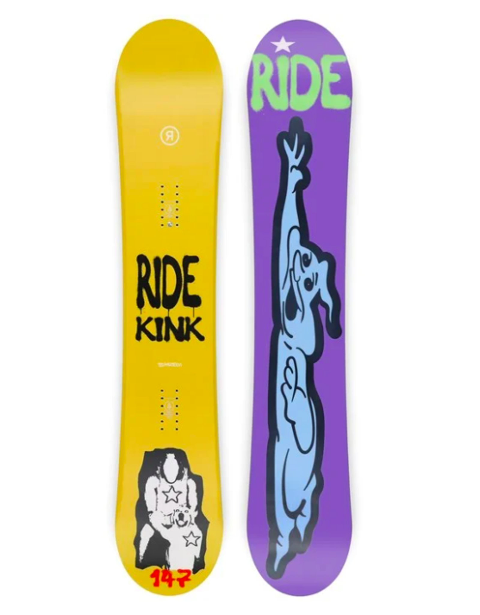 RIDE Ride Men's Kink Snowboard 2024