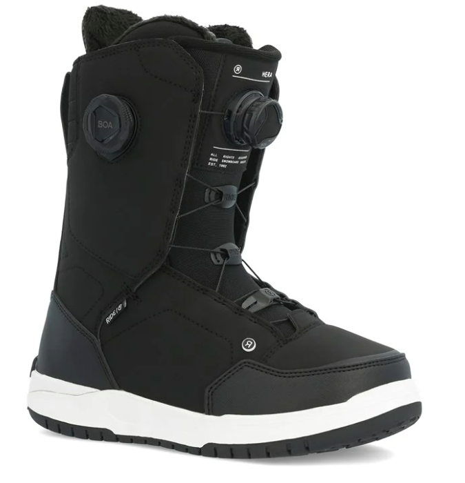 Ride Women's Hera Snowboard Boots Black 2024 Coastal Riders