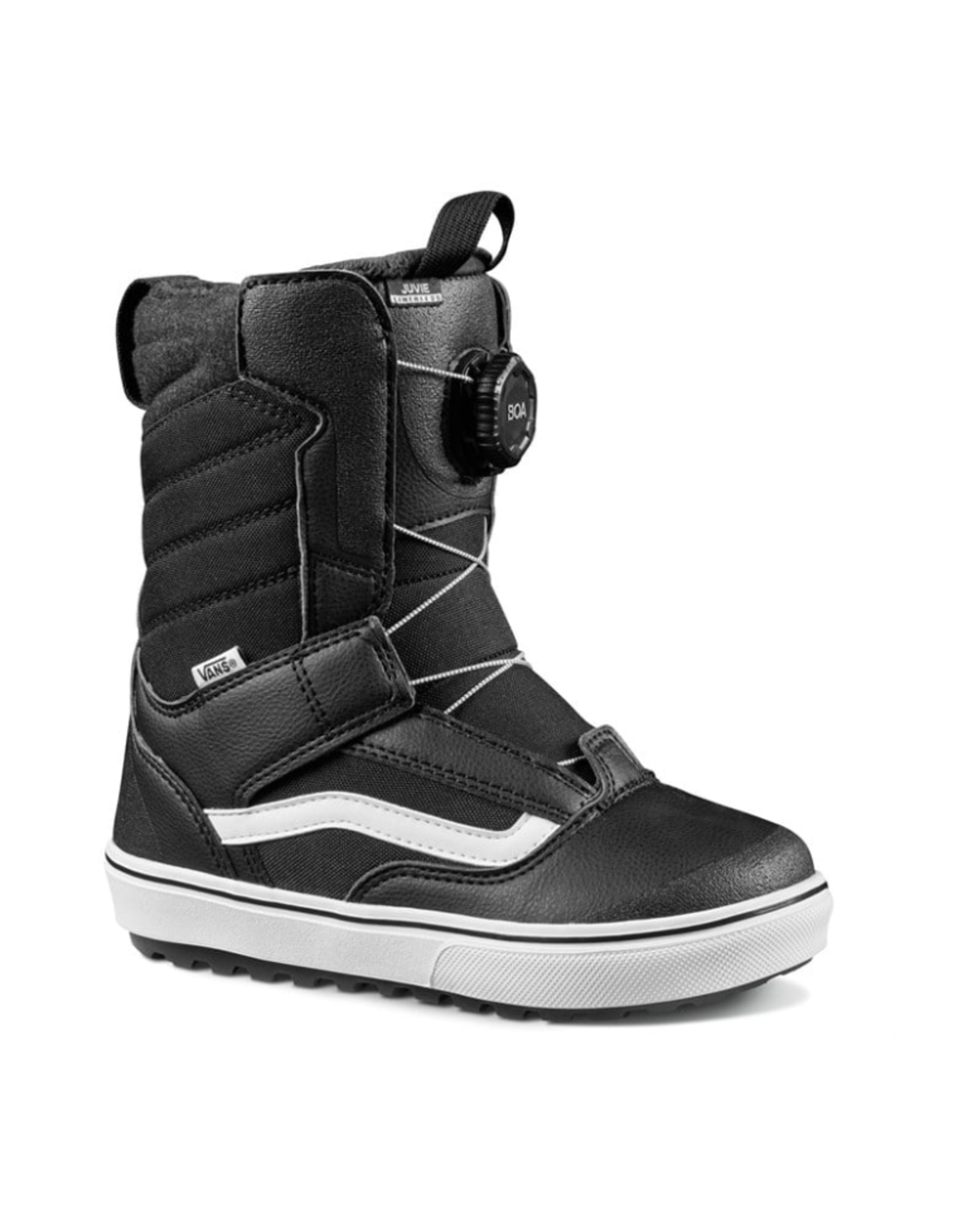 Vans Kid's Juvie Linerless Snowboard Boots Black/White 2024