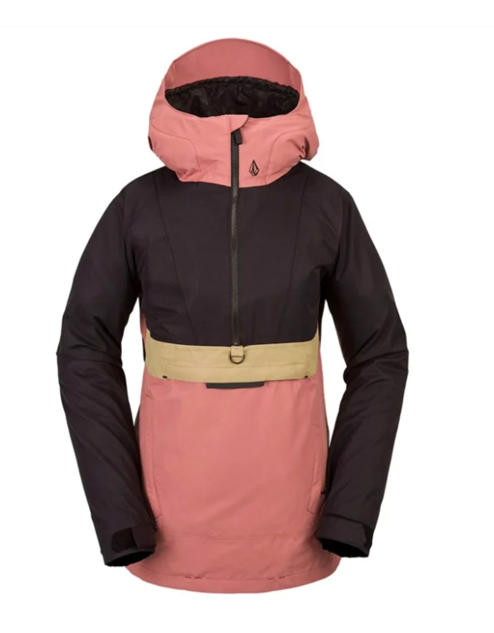 Volcom Women's Ashfield Pullover Jacket Earth Pink 2024