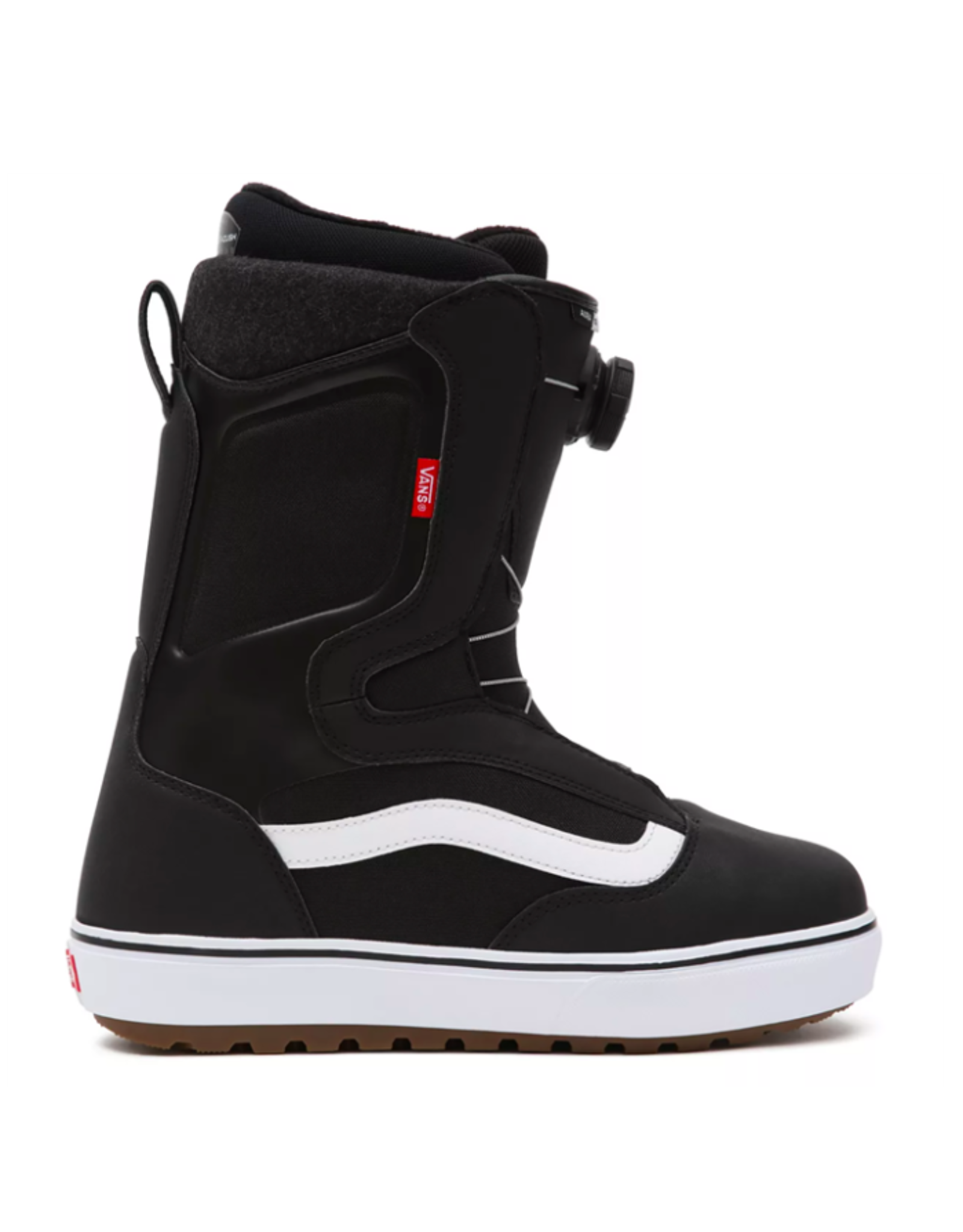 Vans Men's Aura OG Snowboard Boots Black/White 2024