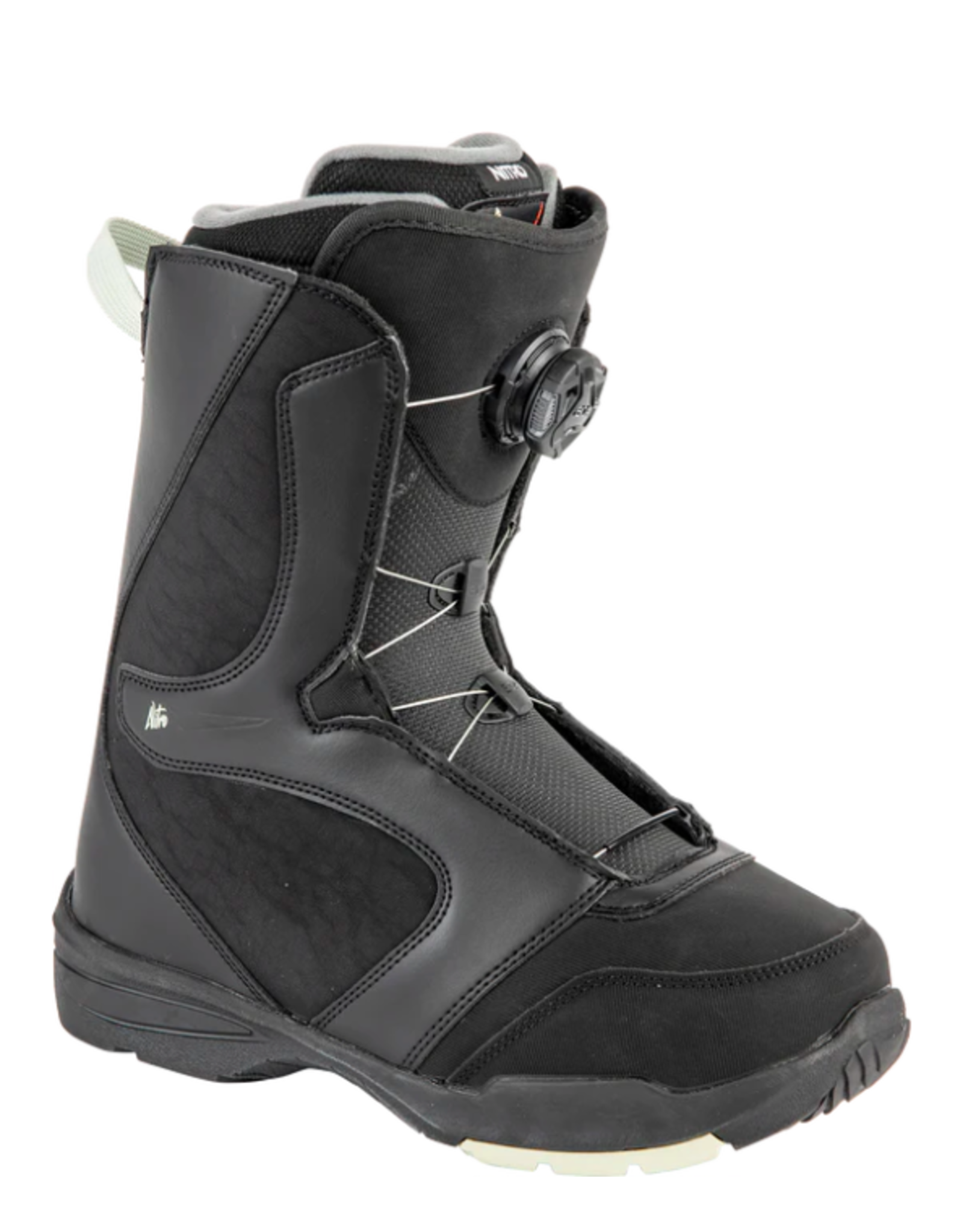 Nitro Women's Flora Boa Snowboard Boots Black Mint 2024