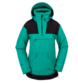 Volcom Women's Fern Insulated Gore-Tex Pullover Jacket Vibrant Green 2024