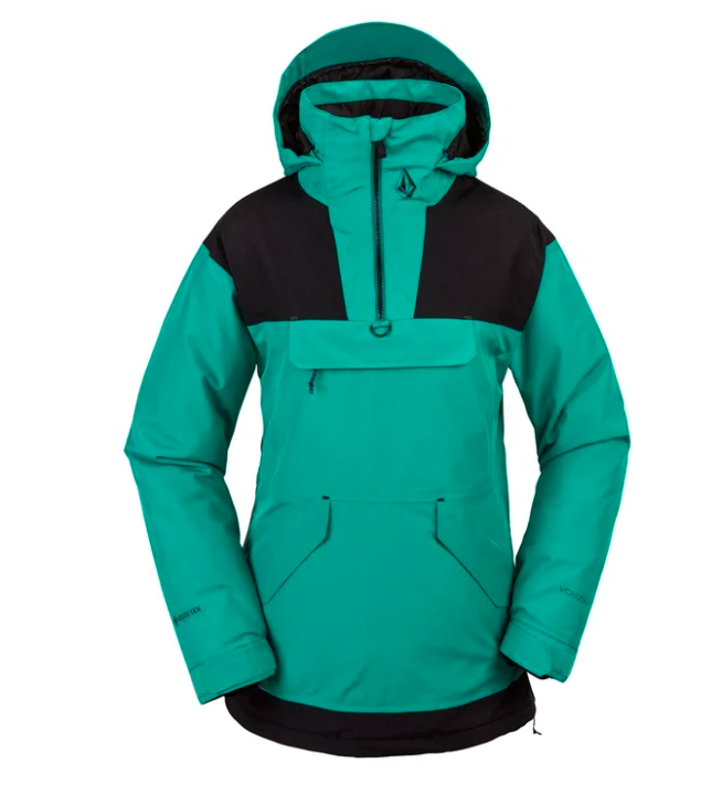 Volcom Women's Fern Insulated Gore-Tex Pullover Jacket Vibrant