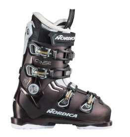 Nordica Women's The Cruise 75 Ski Boots Pearl Black/White/Gold 2024