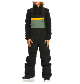 Quiksilver Boy's Mash Up Bib Pants True Black 2024