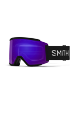 SMITH Smith Squad XL Low Bridge Fit Black Goggles with ChromaPop Everyday Violet Mirror+ChromaPop Storm Amber Lens 2024