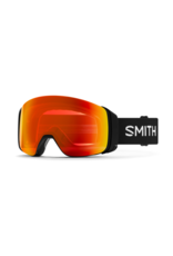 SMITH Smith 4D Mag Low Bridge Fit Black Goggles with ChromaPop Everyday Red Mirror+ChromaPop Storm Yellow Flash Lens 2024