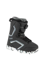 Nitro Kid's Droid Boa Snowboard Boots Black/White/Charcoal 2024