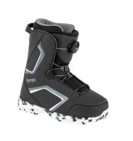 NITRO Nitro Kid's Droid Boa Snowboard Boots Black/White/Charcoal 2024