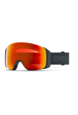 SMITH Smith 4D Mag Low Bridge Fit Slate Goggles with ChromaPop Everyday Red Mirror+ChromaPop Storm Yellow Flash Lens Goggles 2024