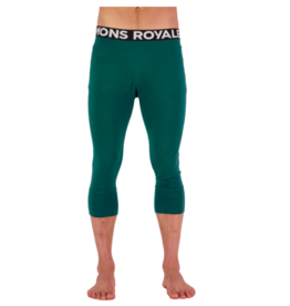 MONS ROYALE Mons Royale Men's Cascade 3/4 Leggings Logo Evergreen 2024