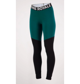 MONS ROYALE Mons Royale Women's Cascade Leggings Logo Evergreen 2024