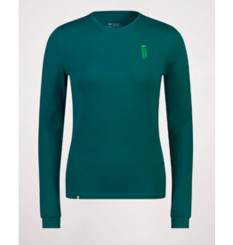 MONS ROYALE Mons Royale Women's Cascade Long Sleeve VLU Evergreen 2024