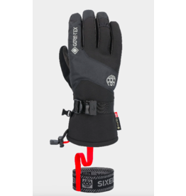 686 Men's Gore-Tex Leather Linear Gloves Black 2025