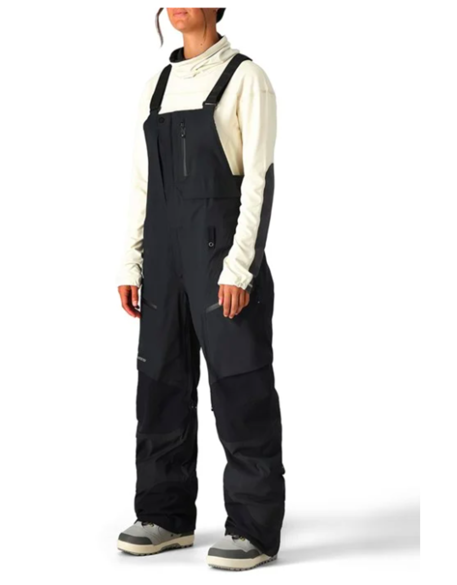 686 Women's Gore-Tex Stretch Dispatch Bib Pants Black 2025